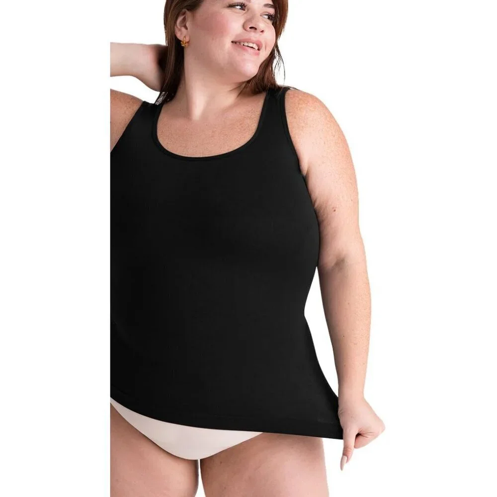 Compression Tank Cami Women Waist Control Seamless Middle Support